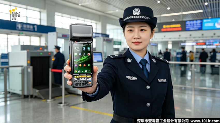 手持身份驗證識別終端PDA設計